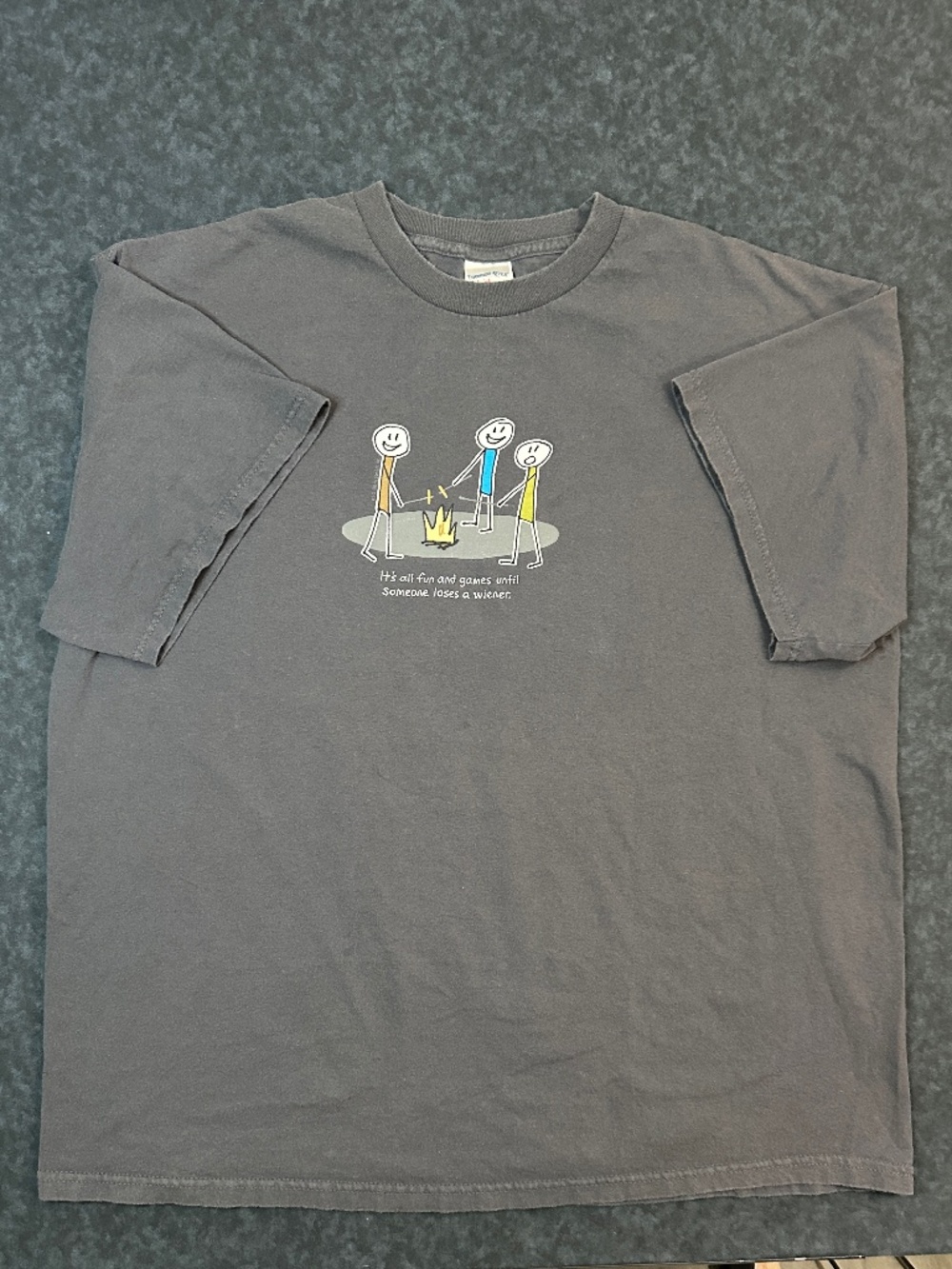 It's All Fun and Games Tennessee River Gray T Shirt Size 2XL